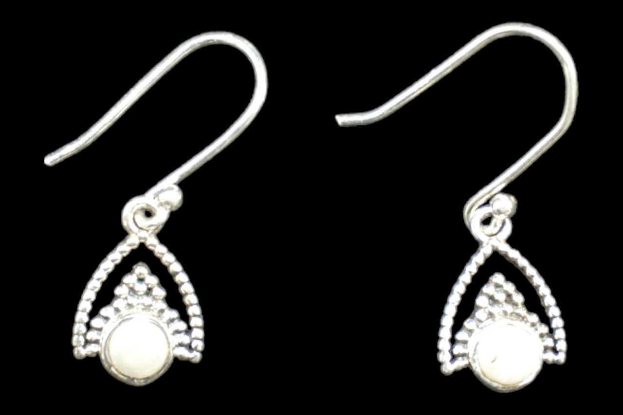 Boucles d'oreilles Theia argent Pépite 10643 main image 1