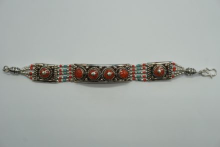 bracelet tibetain pierres