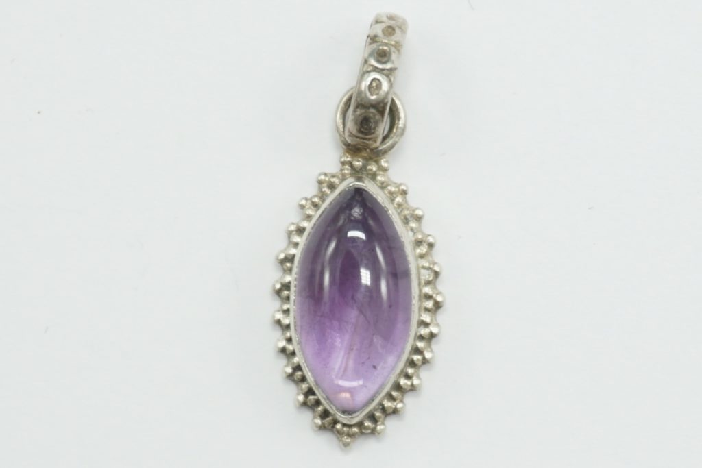 Pendentif En Pierre Dure - Occasion, Joli Bijou Naturel à Personnaliser