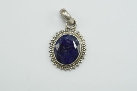 lapis-lazuli pendentif pierre fine