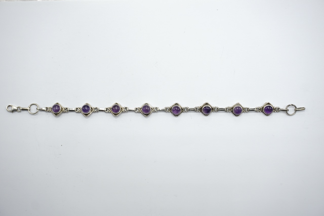 bracelet femme bijou pierre améthyste