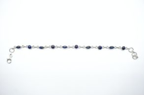 BRACELET ARGENT lapis-lazuli