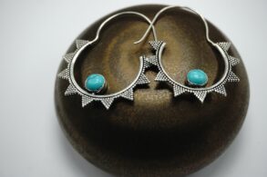 Boucles d'oreille fantaisie femme - Mosaik bijoux indiens