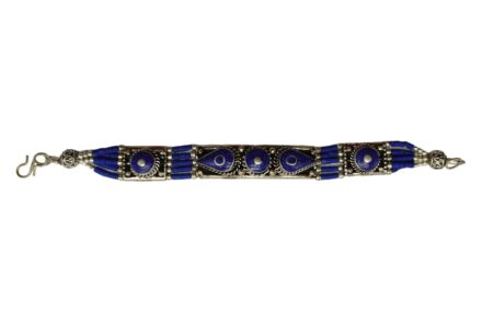 bracelet tibétain lapis-lazuli