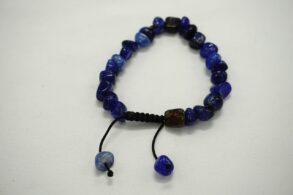BRACELET pierre naturelle SODALITE avec cordon de réglage