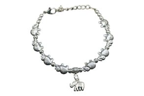 BRACELET FANTAISIE AVEC DES ELEPHANTS