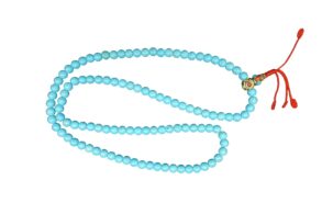 Collier Mala tibétain turquoise 108 perles